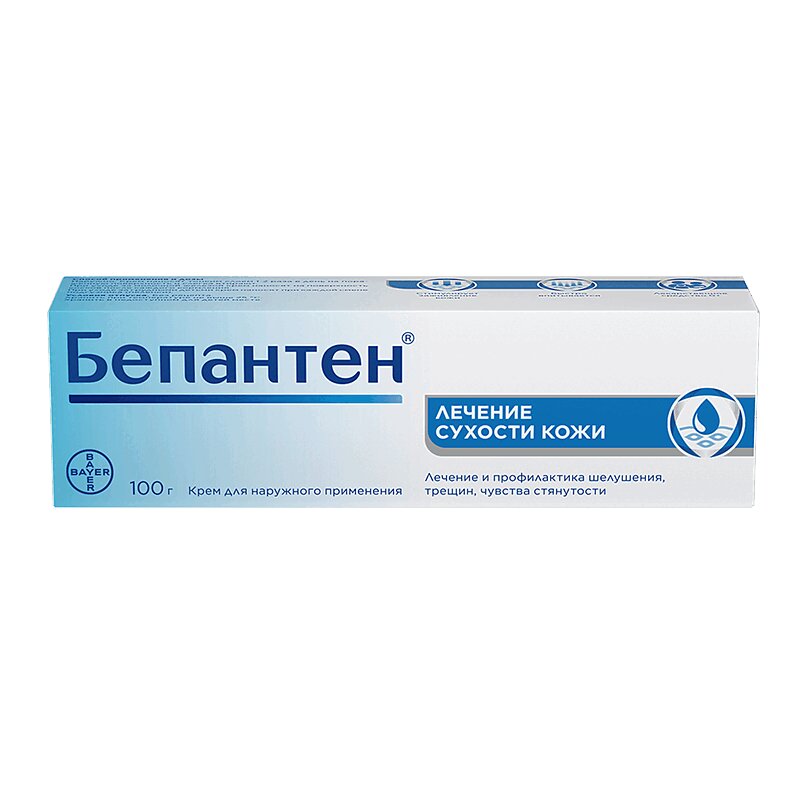 

Бепантен 5% крем для наружного применения 100 г