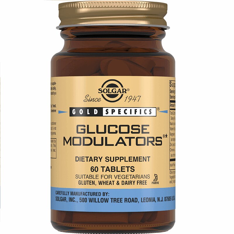 Изображение товара Solgar Модуляторы глюкозы таблетки 60 шт