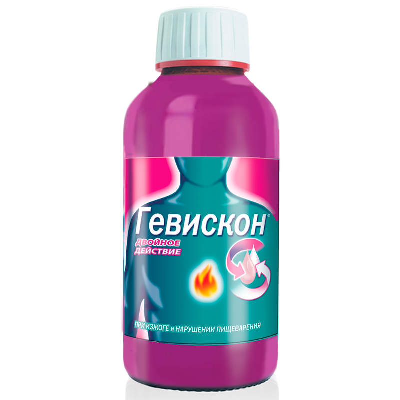 

Гевискон Двойное Действие суспензия Мята 150 мл