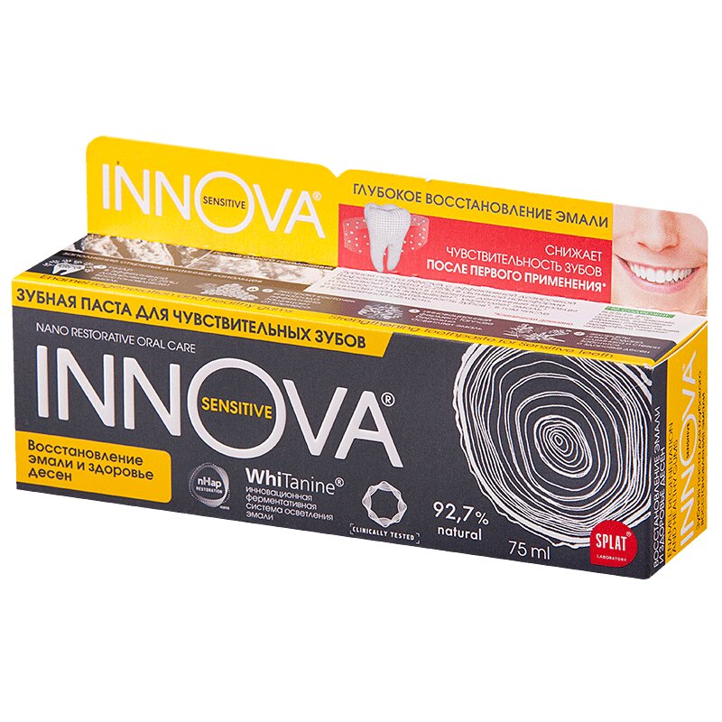 Зубная паста Splat Иннова восстановление и здоровье десен 75 мл крем для фиксации corega защита десен 40 мл 2 шт
