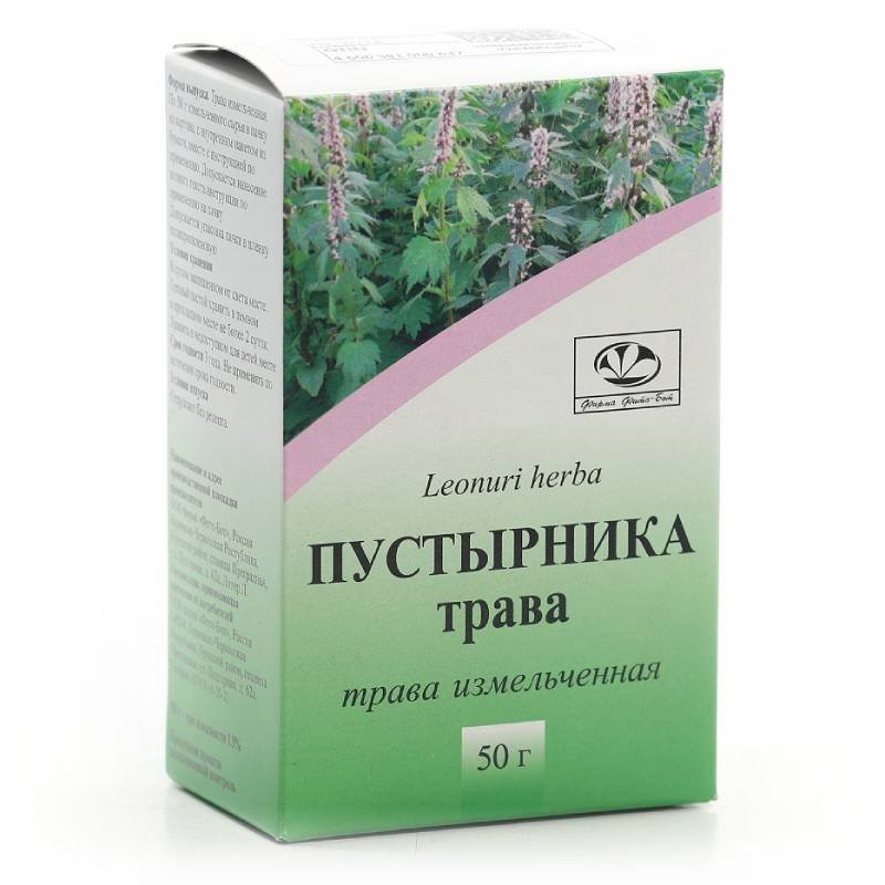 Пустырник [трава пачка 50 г] N1 череды трехраздельной трава измельченная пачка 50г