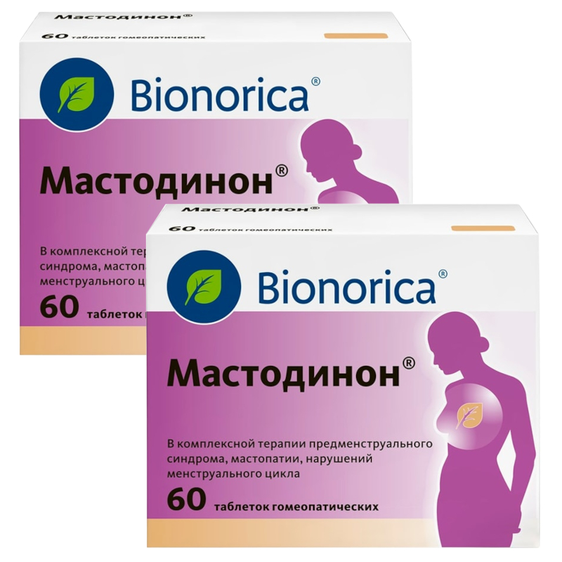 Изображение товара Набор 2Х Мастодинон таблетки гомеопатические 60 шт