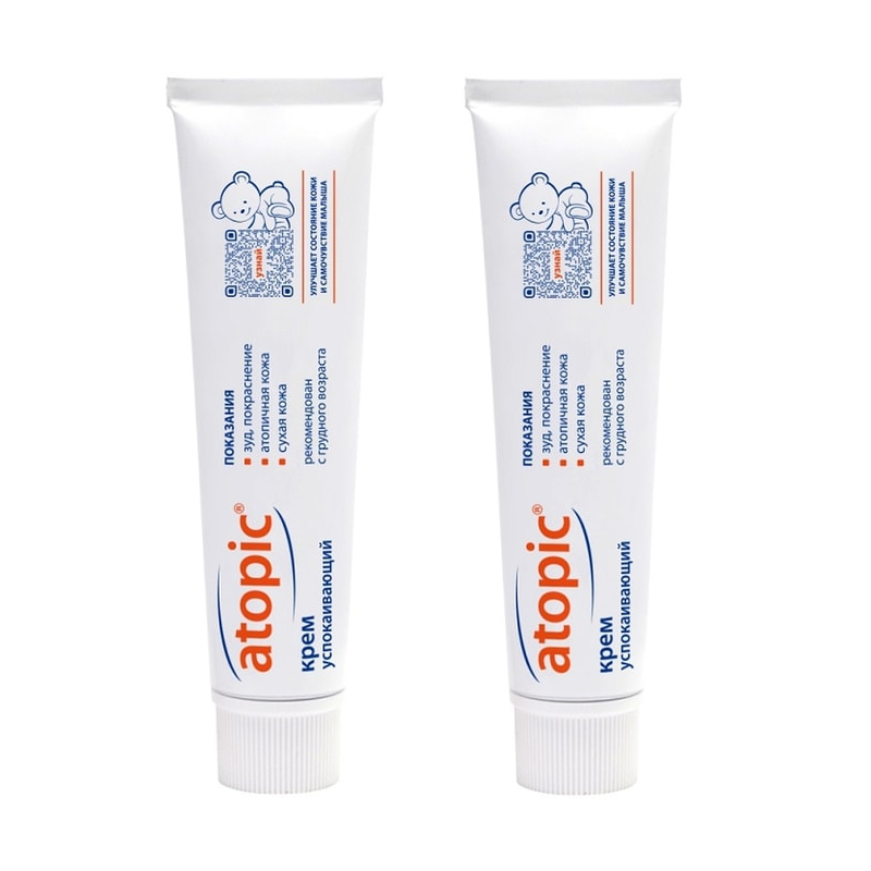 Изображение товара Детский успокаивающий крем Atopic 46 мл для атопического дерматита