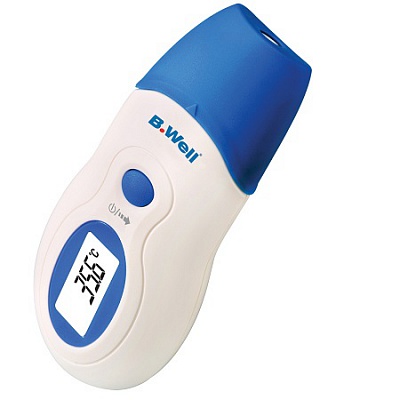 Изображение товара Инфракрасный термометр B. Well WF-1000 2в1 для тела воздуха и воды