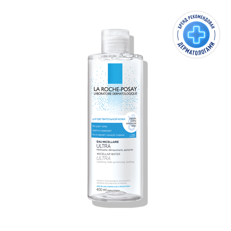 

La Roche-Posay Eau Micellaire Ultra Вода мицеллярная для чувствительной кожи 400 мл