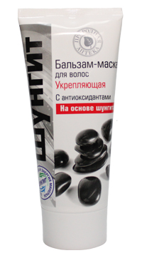 

Природная Аптека Шунгит Бальзам-маска д/волос укрепляющая на основе шунгита 180мл