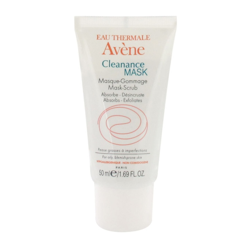 Avene Клинанс маска д/глубокого очищения 50 мл пропеллер вулканическая маска от прыщей иван чай гассул каолин 40 мл