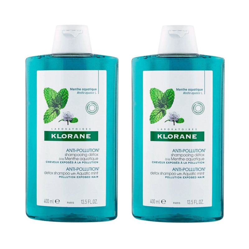 Изображение товара Набор 2Х Klorane Шампунь с экстрактом водной мяты 200 мл