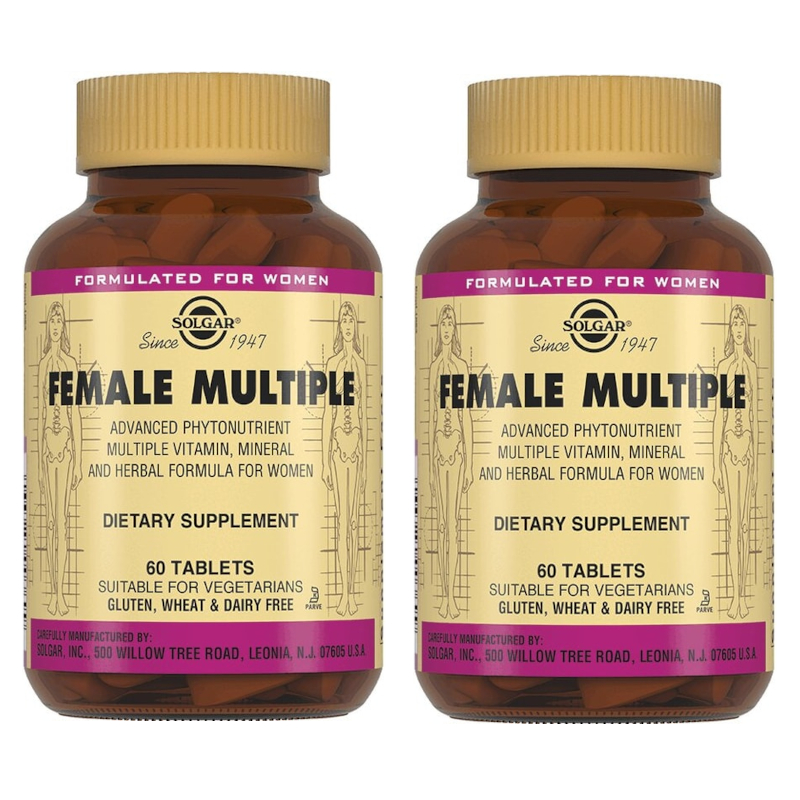 Изображение товара Набор 2Х Solgar Мультивитаминный и минеральный комплекс для женщин 60 таблеток