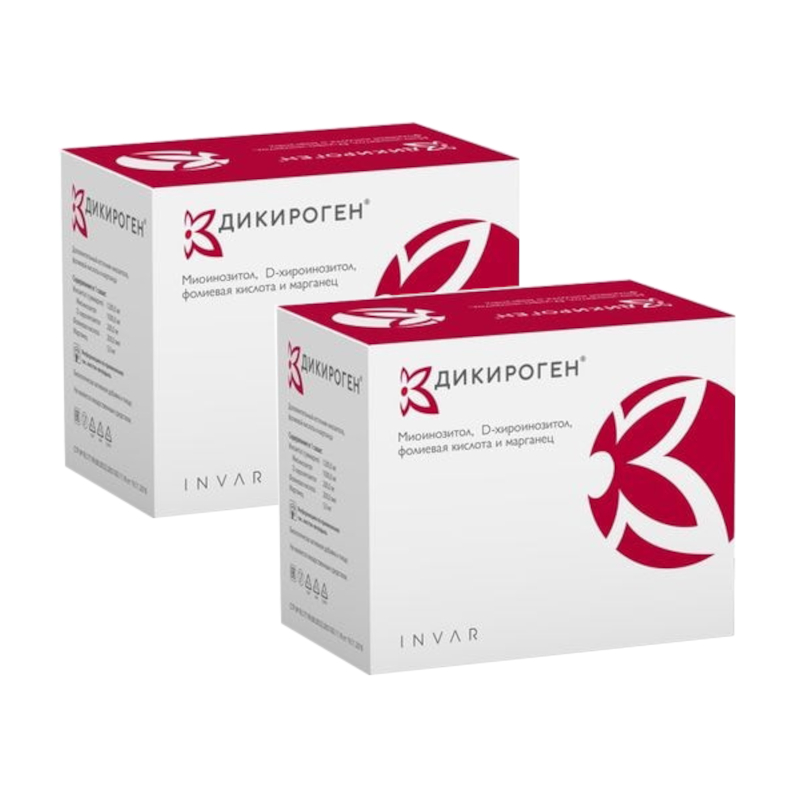Изображение товара Набор 2Х Дикироген порошок для приготовления раствора 4 г 30 шт