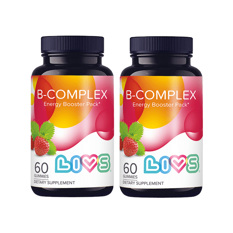 Изображение товара Набор 2Х Livs В-Комплекс пастилки жевательные Клубника 60 шт
