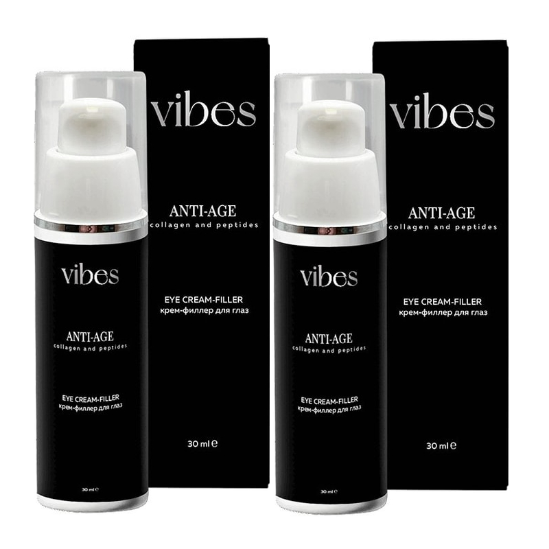 Изображение товара Vibes Крем-филлер для кожи вокруг глаз с Коллагеном и Пептидами 30 мл
