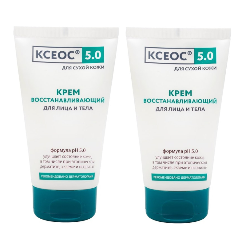 Изображение товара Набор 2Х КСЕОС 5.0 Крем восстанавливающий для лица и тела 150 мл
