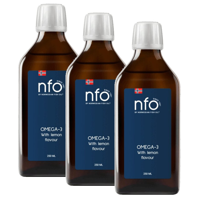 Изображение товара Набор 3Х NFO Омега-3 жидкость для приема внутрь Лимон 250 мл
