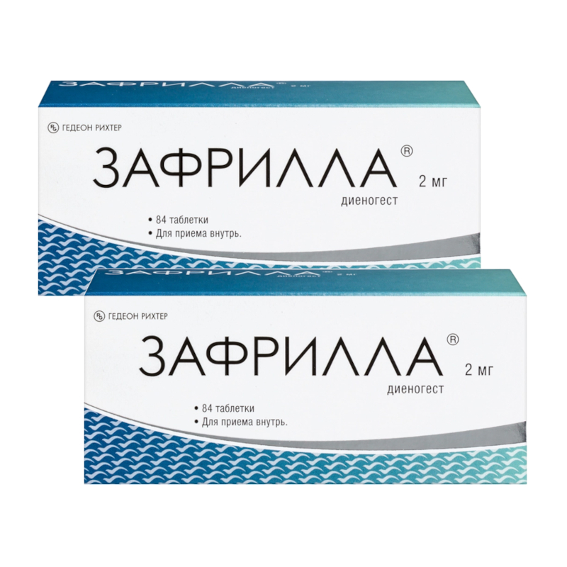 Изображение товара Набор 2Х Зафрилла 2 мг таблетки 84 шт