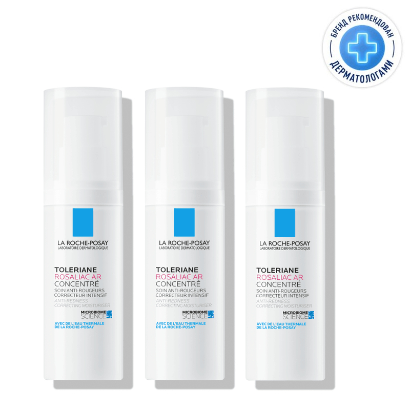 Изображение товара Набор 3Х La Roche-Posay Toleriane Rosaliac AR Крем от покраснений 40 мл