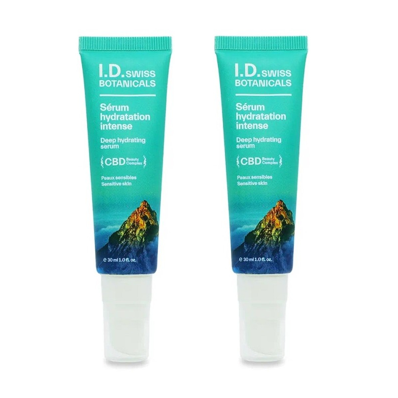 Изображение товара Набор 2 шт. I.D. Swiss Botanicals Сыворотка для глубокого увлажнения лица 30 мл