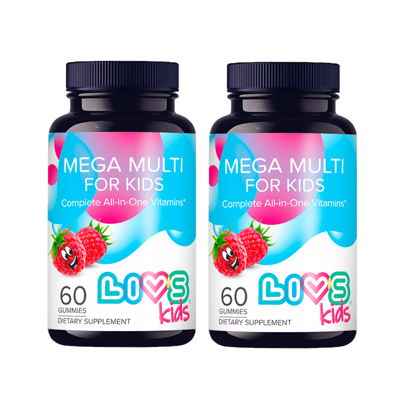 Изображение товара Набор 2Х Livs Витамины и Минералы для детей пастилки жевательные Малина 60 шт
