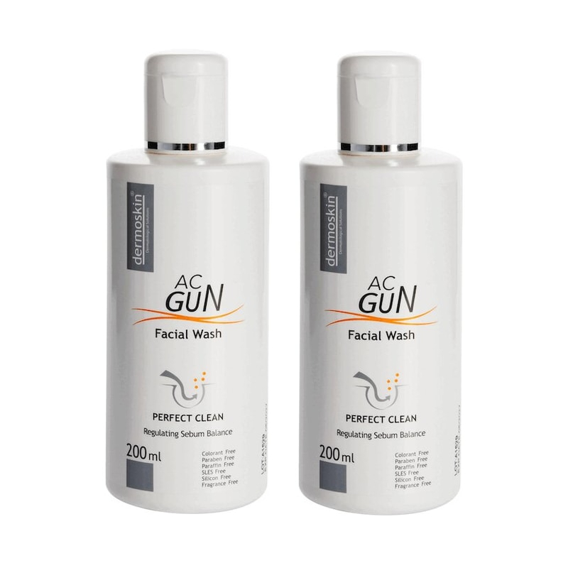 Изображение товара Набор 2Х Dermoskin AC Gun Гель очищающий для проблемной кожи 200 мл