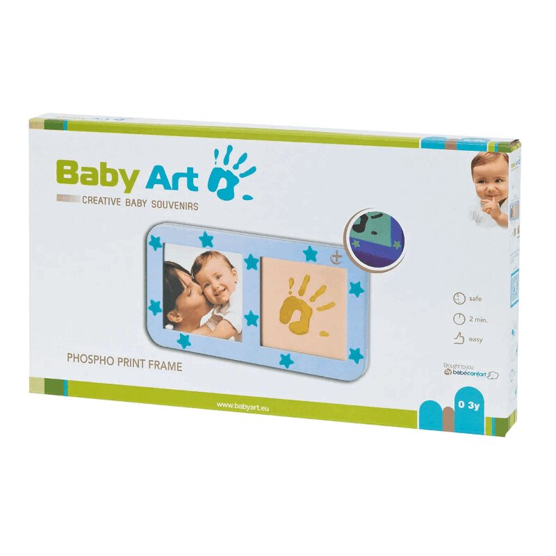 Baby Art Звездная рамочка для фото с отпечатком магнит 70х85 мойка фото