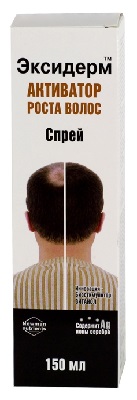 Изображение товара Эксидерм активатор роста волос 150 мл — стимуляция роста и укрепление
