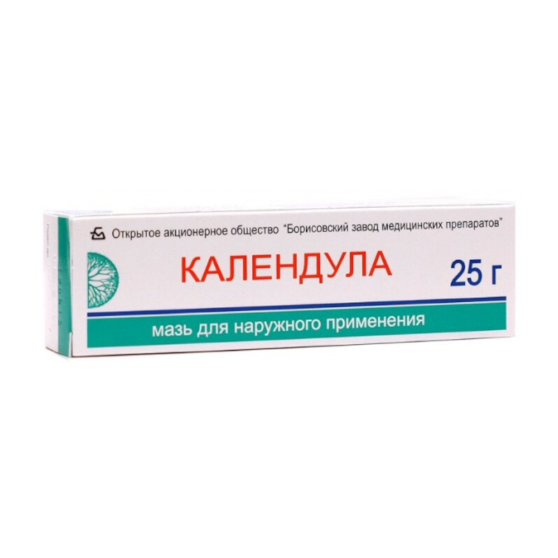 

Календула мазь для наружного применения 25 г