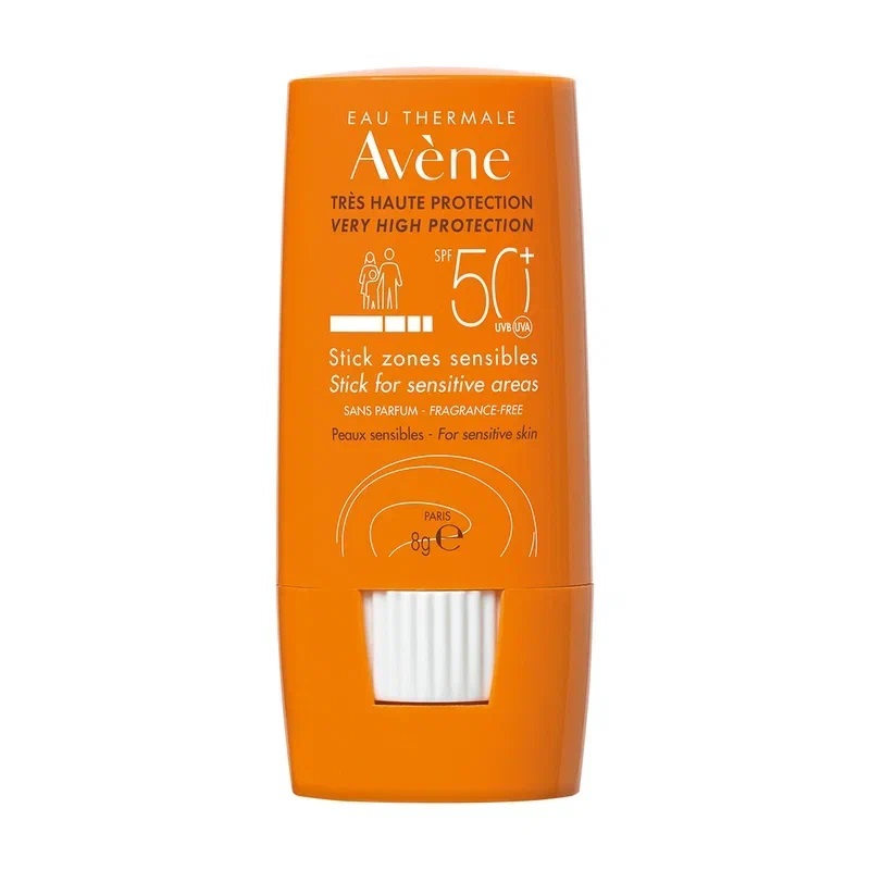 

Avene Sun Стик солнцезащитный для чувствительных зон SPF50+ 8 г