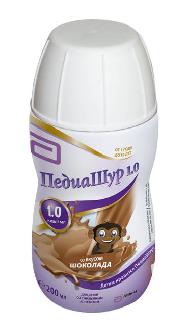 

Pediasure Малоежка напиток для детей со вкусом шоколада 200 мл